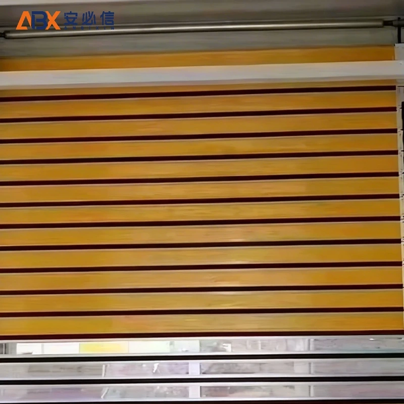 巴中铝制高速门